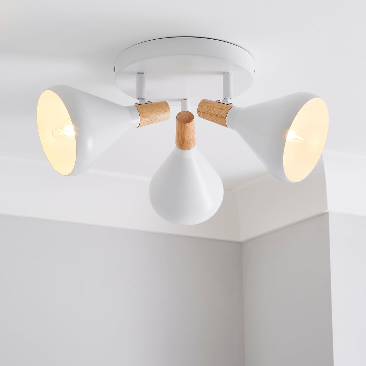 Wolston 3 Light Spotlight White – image 1