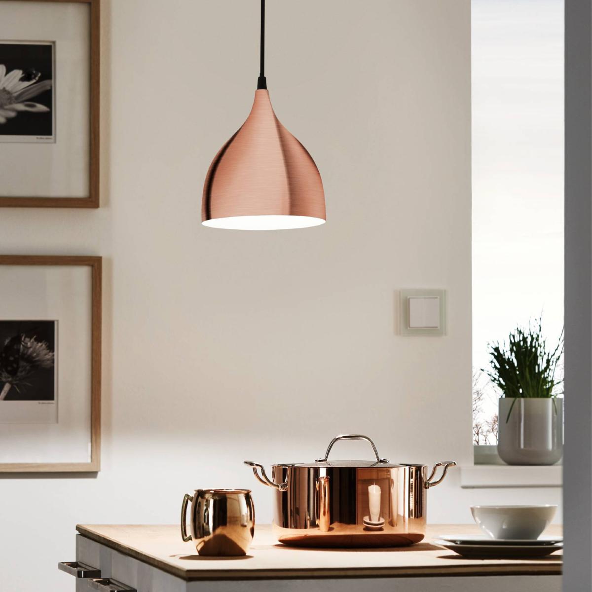 EGLO Coretto Pendant Light Copper – image 2