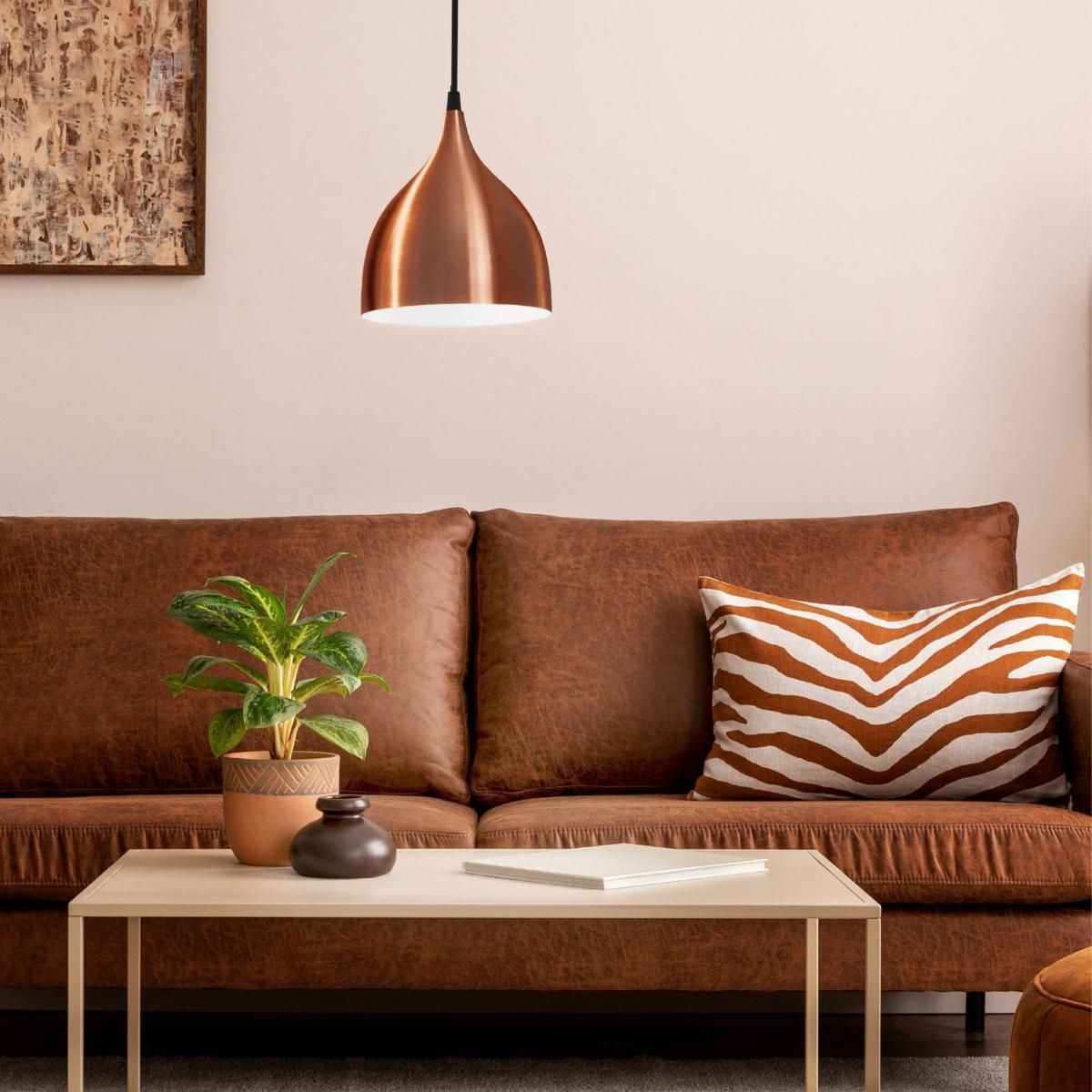 EGLO Coretto Pendant Light Copper – image 1
