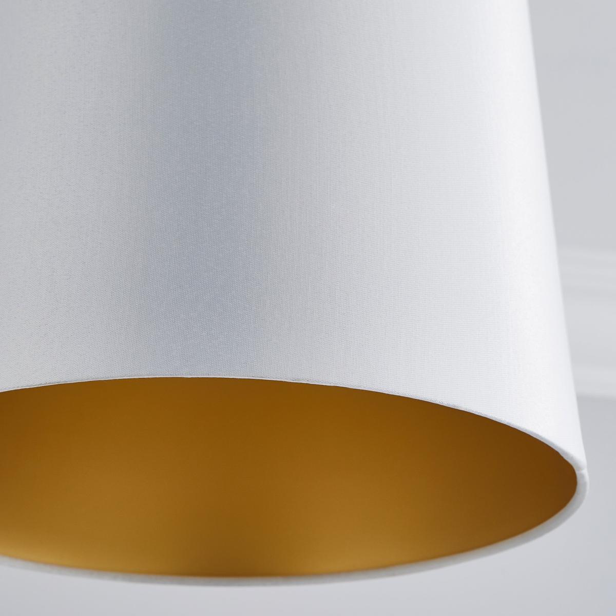 Daphne Satin Tapered Shade White – image 3