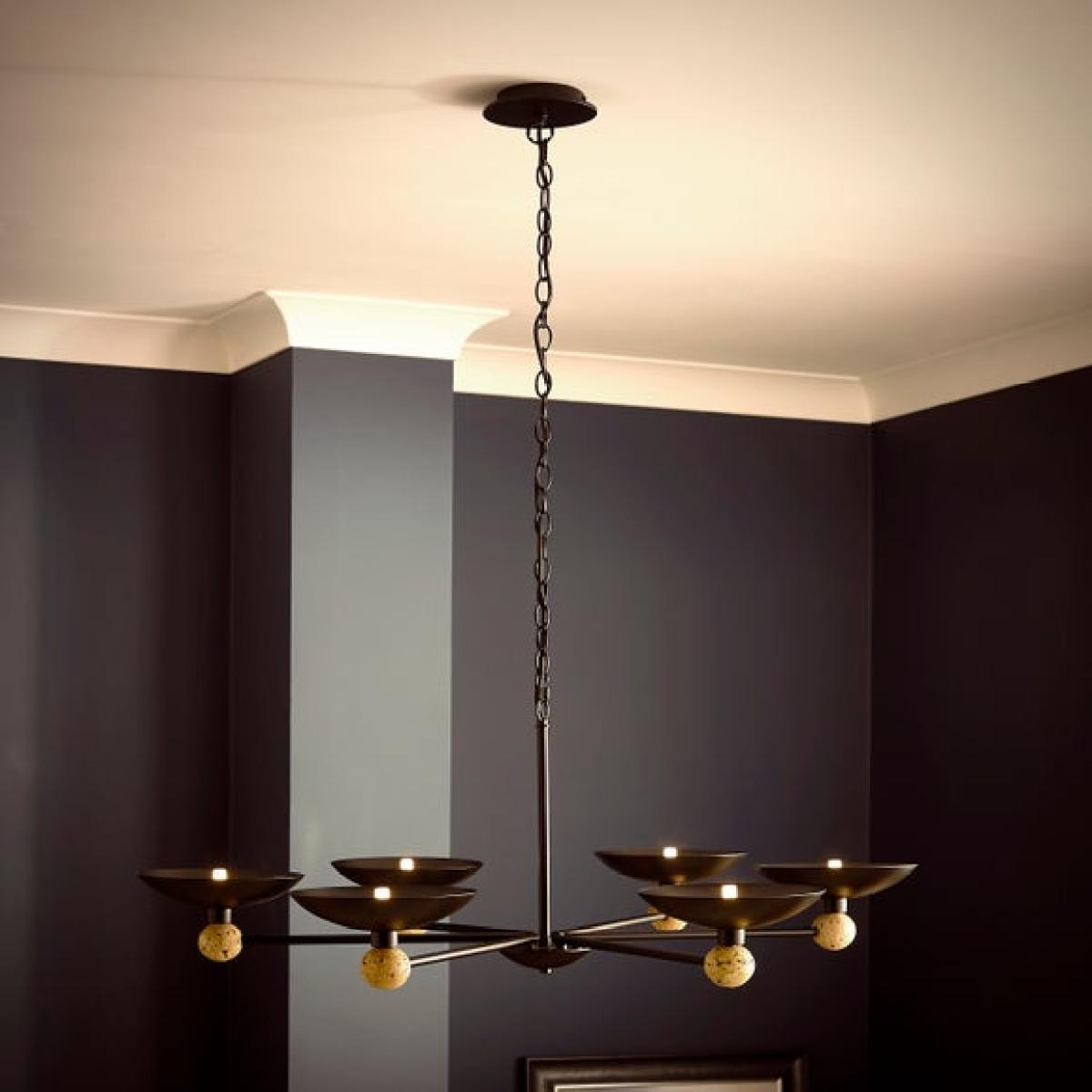 Hotel Marmont Modern 6 Light Pendant Light – image 2
