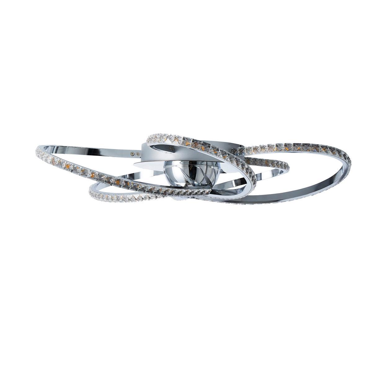 Oria 5 Light LED Chrome Ceiling Fitting Chrome – image 5