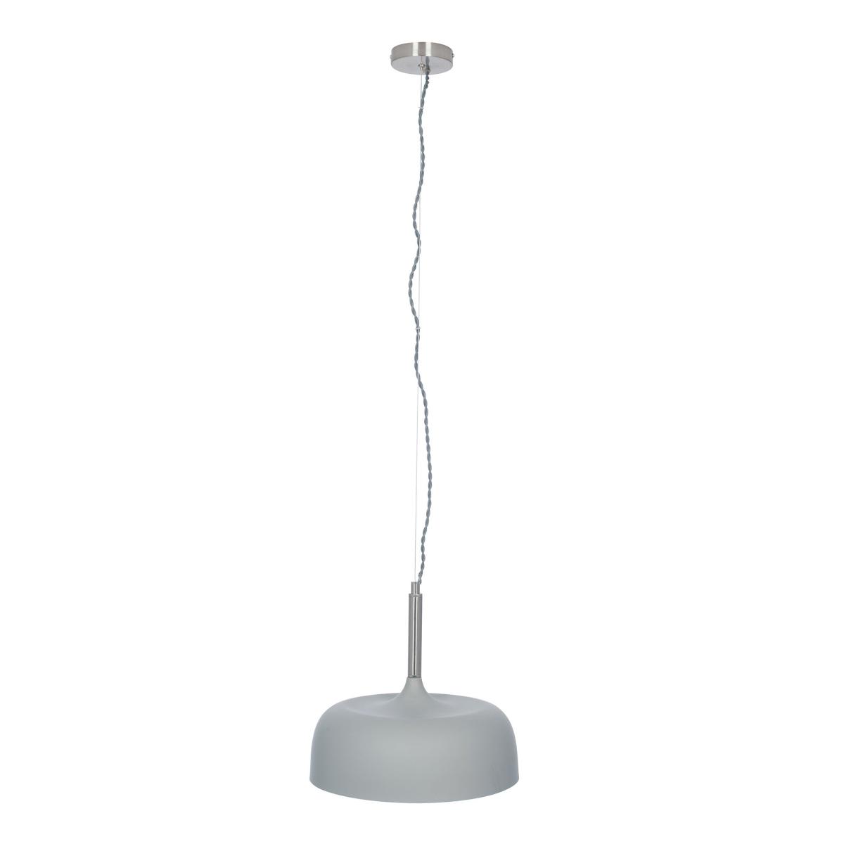 Pacific Lifestyle Anke 1 Light Pendant Ceiling Fitting Grey Grey – image 2