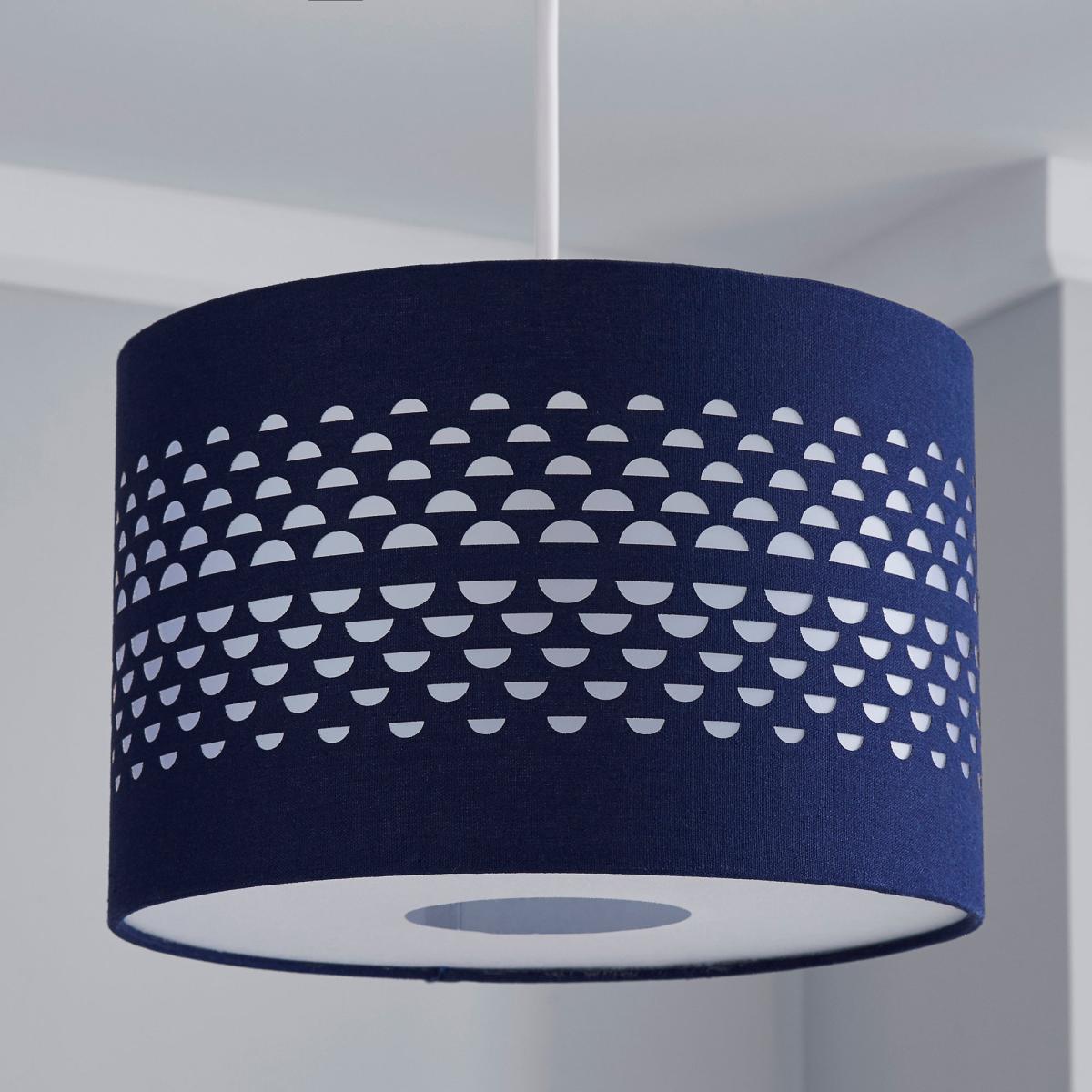 Hanbury Cut Out 30cm Drum Navy Shade Navy – image 2