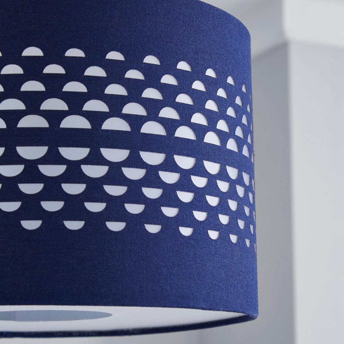 Hanbury Cut Out 30cm Drum Navy Shade Navy – image 3