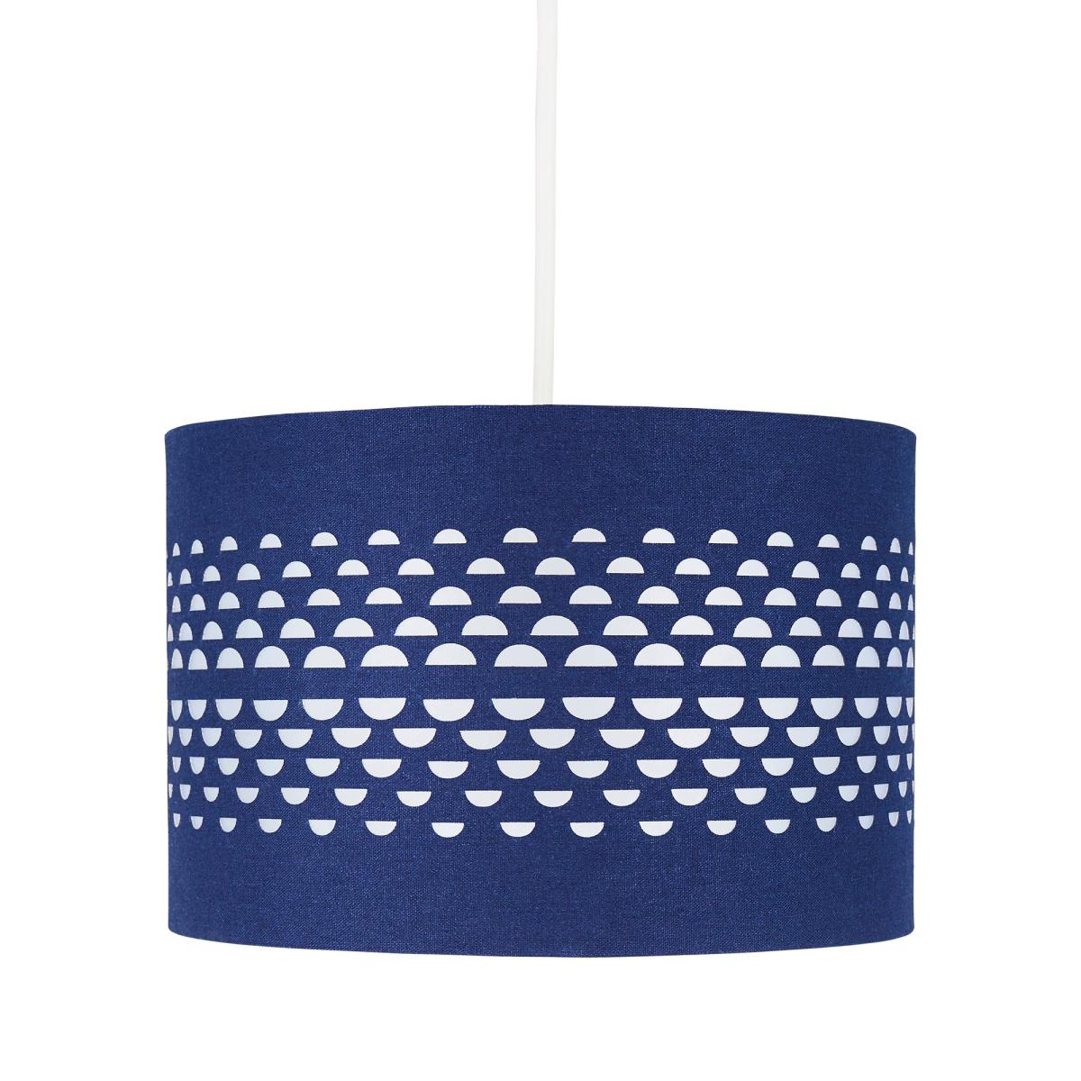 Hanbury Cut Out 30cm Drum Navy Shade Navy – image 4