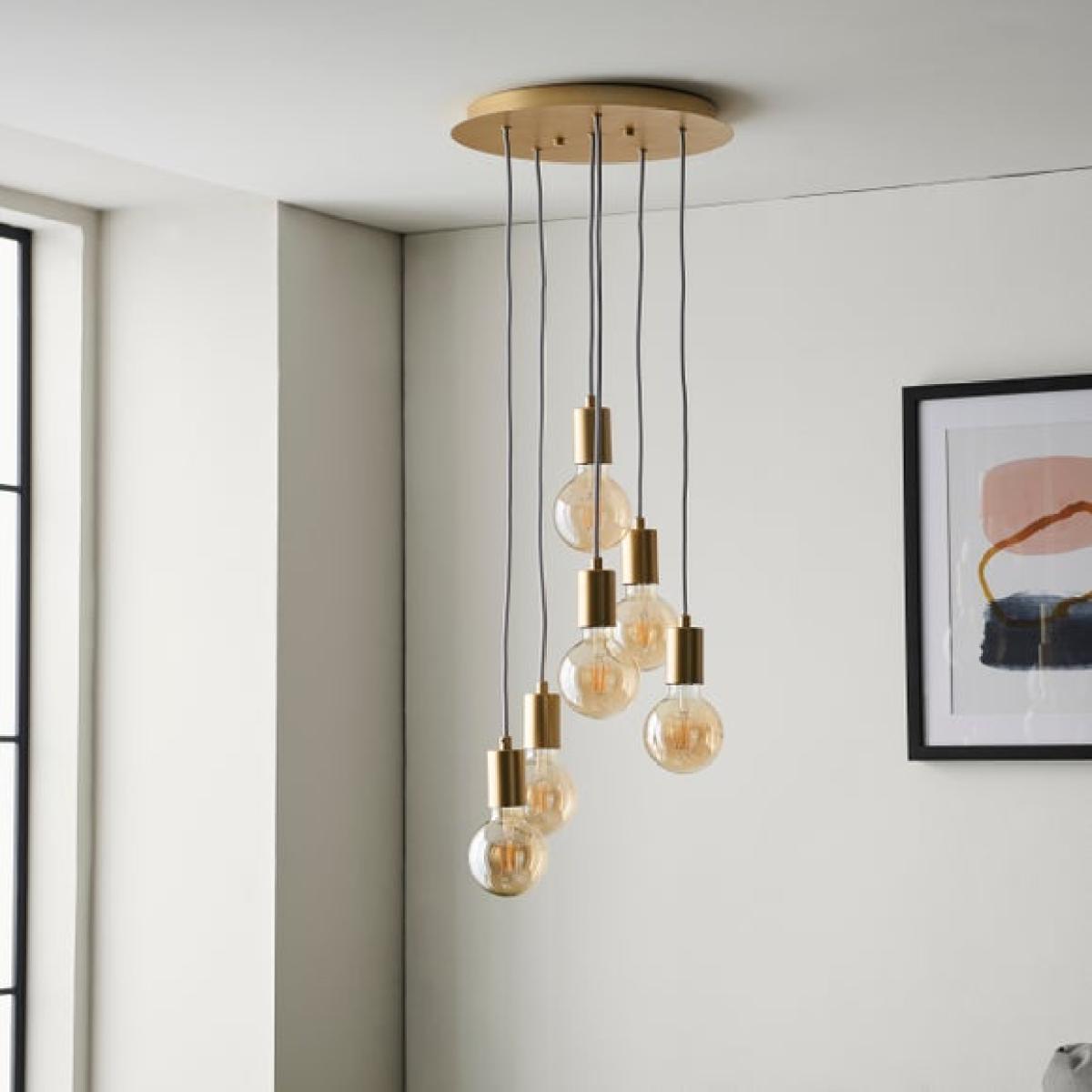 Return - Vogue Ryker 6 Light Cluster Ceiling Light – image 2
