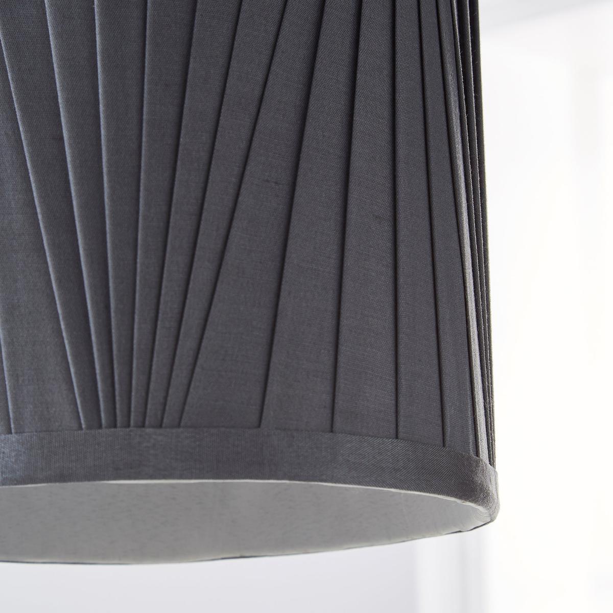 Eliza V Pleat 20cm Cylinder Shade White – image 3