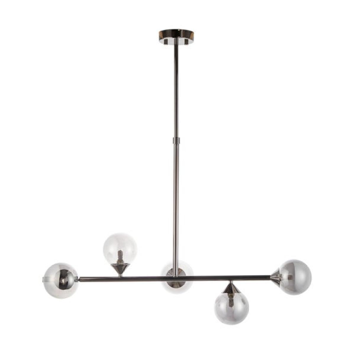 Return - Vogue Willis 5 Light Diner Ceiling Light, Black – image 8