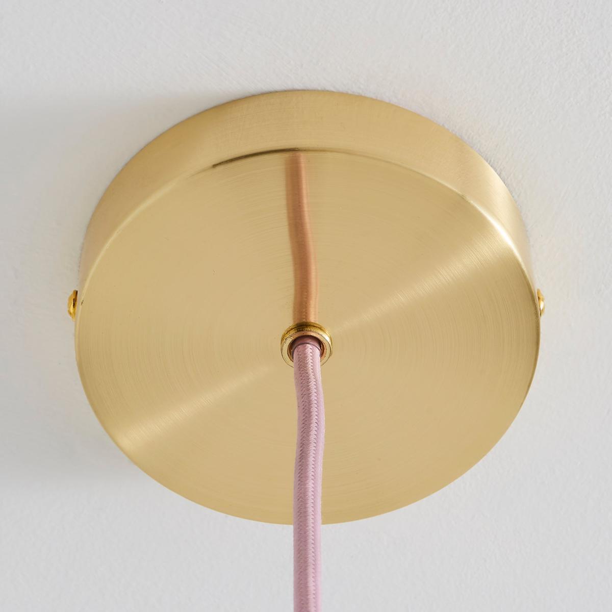 Heart Fringe Ceiling Fitting Gold – image 4
