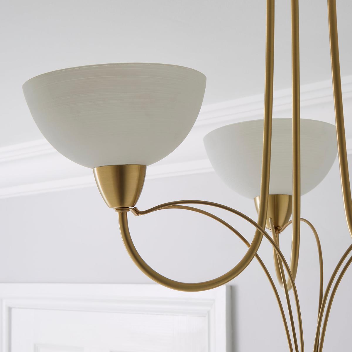 Buville 3 Light Ceiling Fitting Gold – image 3