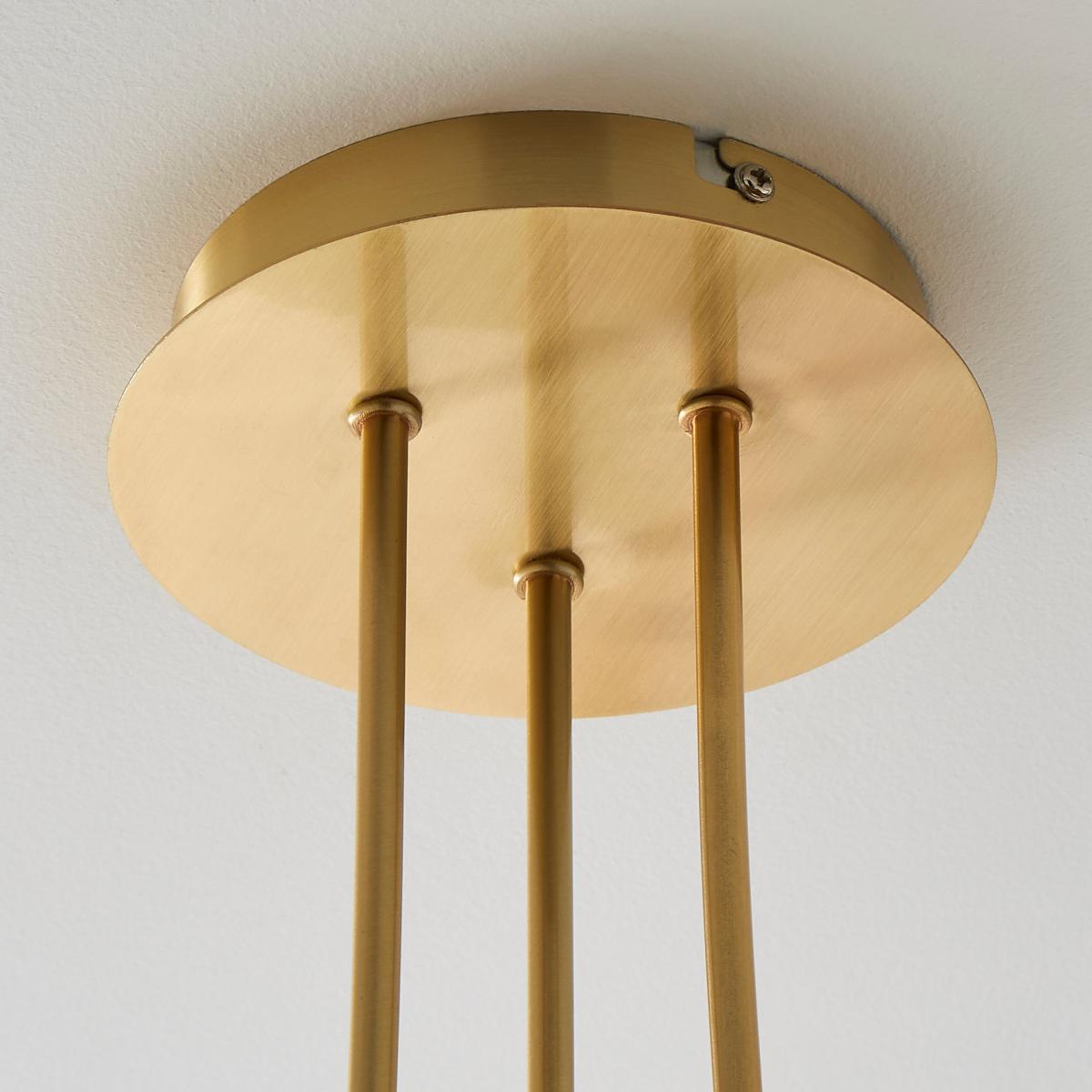 Buville 3 Light Ceiling Fitting Gold – image 4