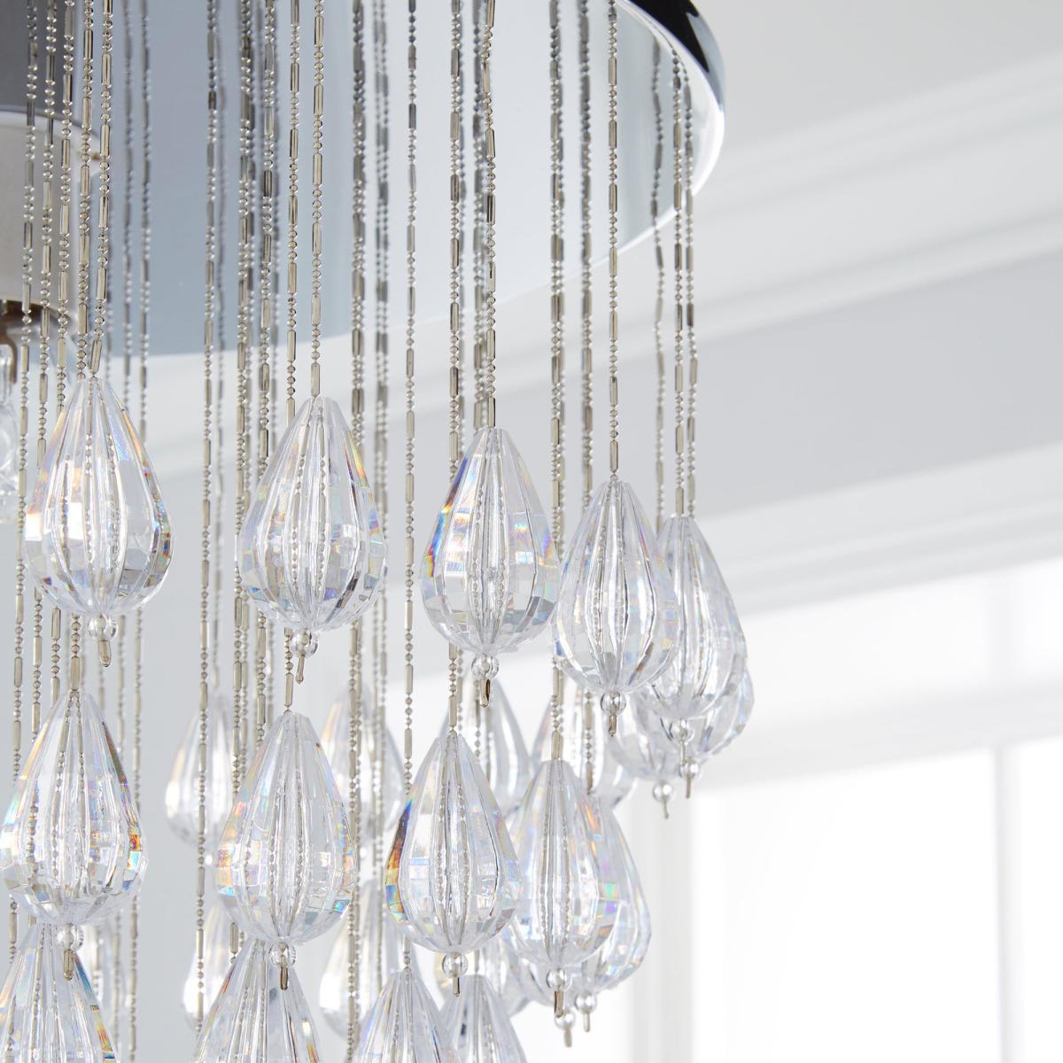 Livvy Jewel Chrome Easy Fit Pendant Chrome – image 3