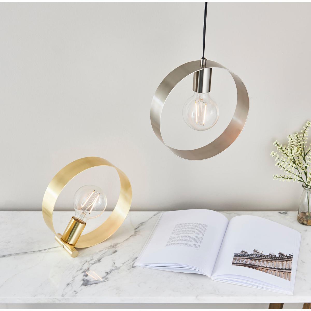 Vogue Circ Pendant Fitting Nickel – image 5