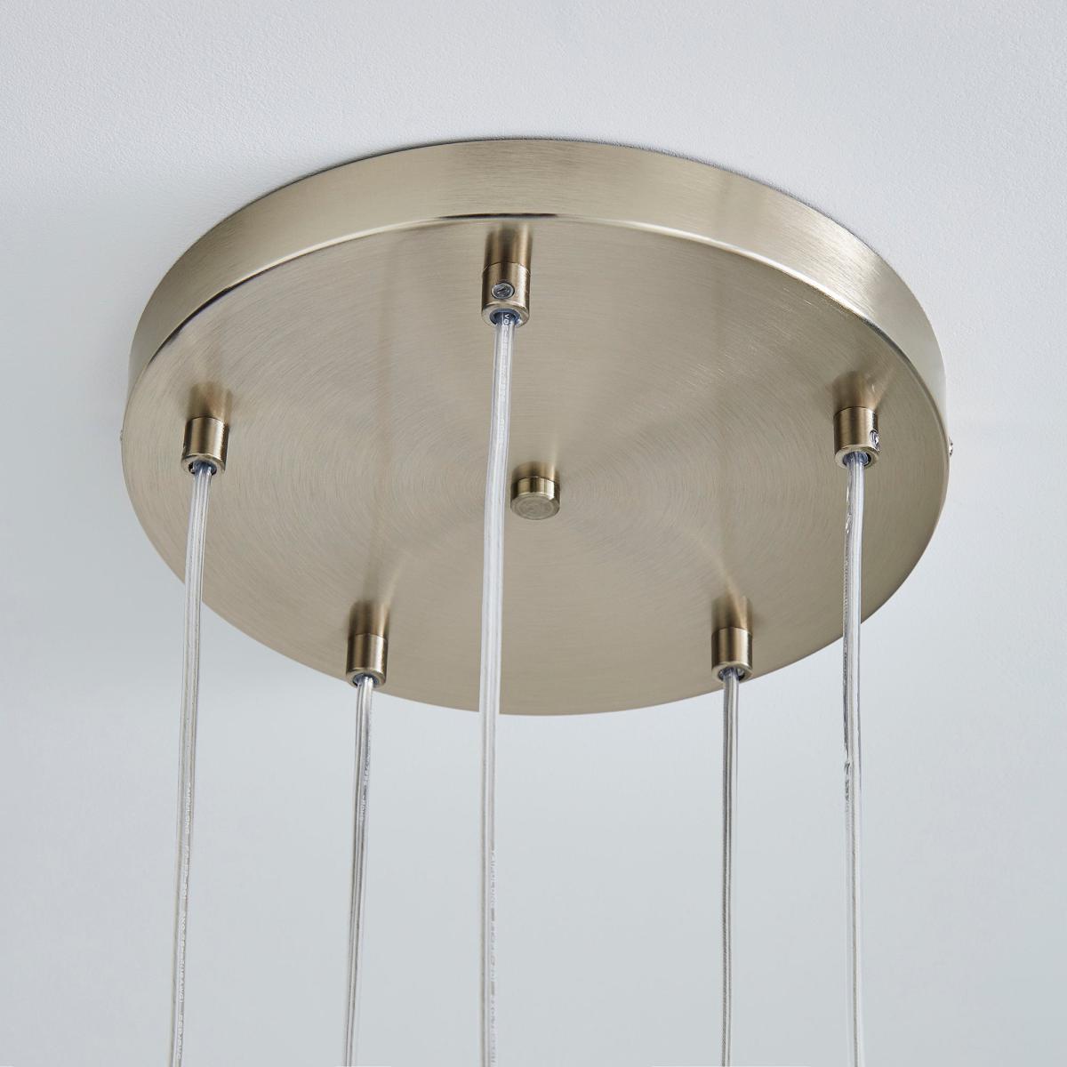 Bea 5 Light Cluster Ceiling Fitting Grey Grey – image 4
