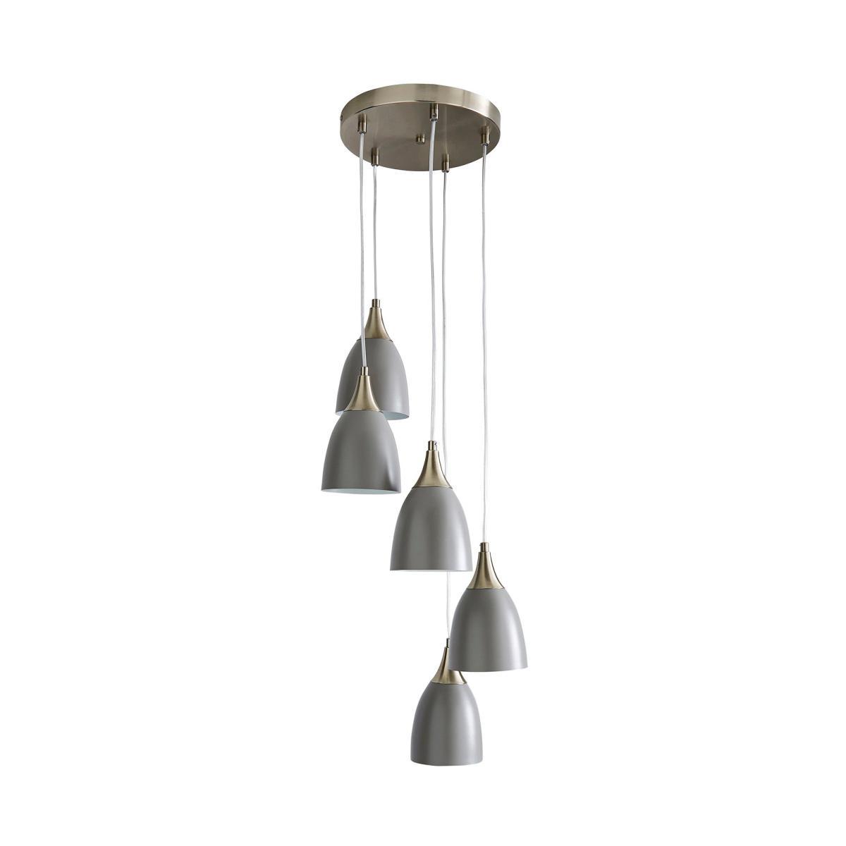 Bea 5 Light Cluster Ceiling Fitting Grey Grey – image 5