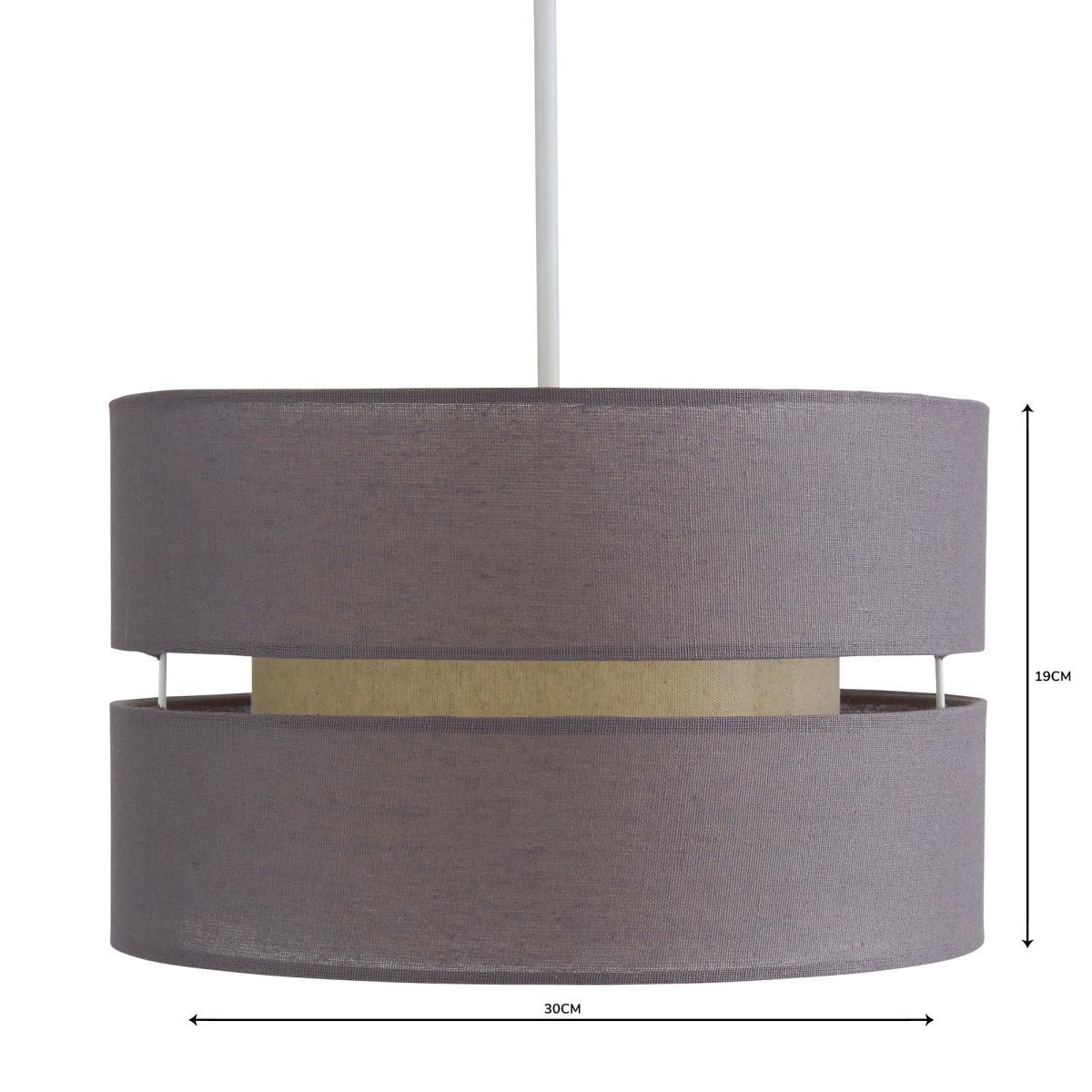Frea 30cm Drum Grey Shade Grey – image 4