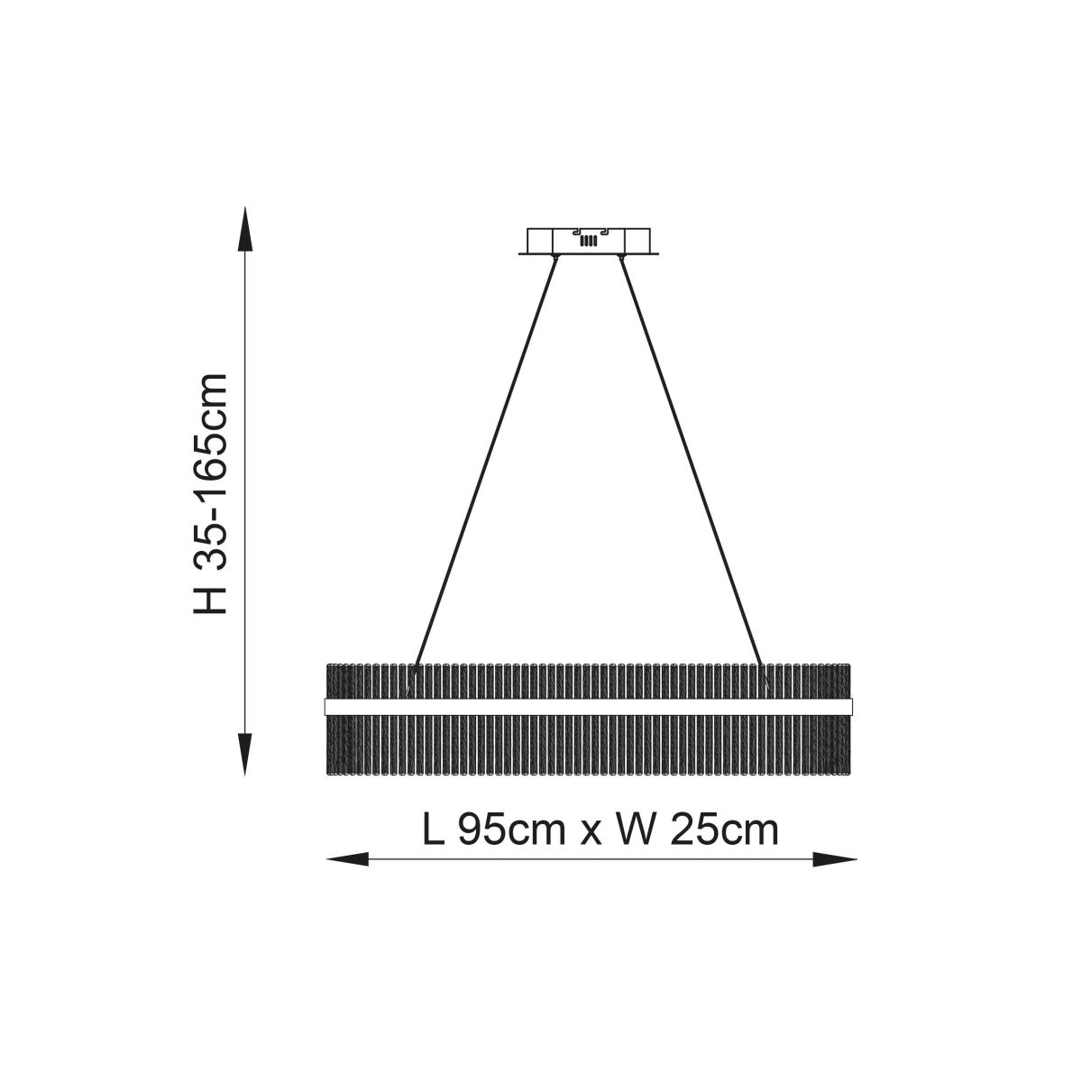 Vogue Summer Adjustable LED Pendant Light – image 5