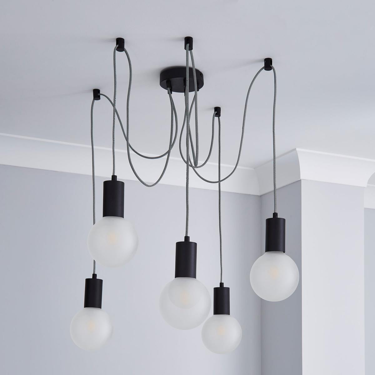 Bradford Spider Ceiling Fitting Matt Black Matt Black – image 2