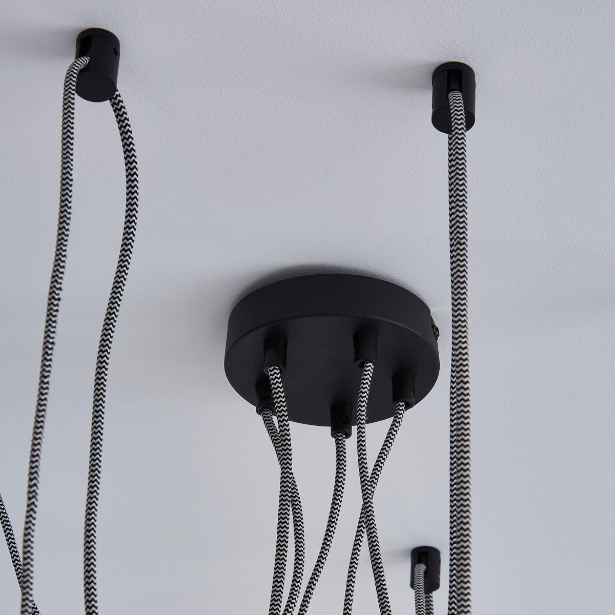Bradford Spider Ceiling Fitting Matt Black Matt Black – image 4