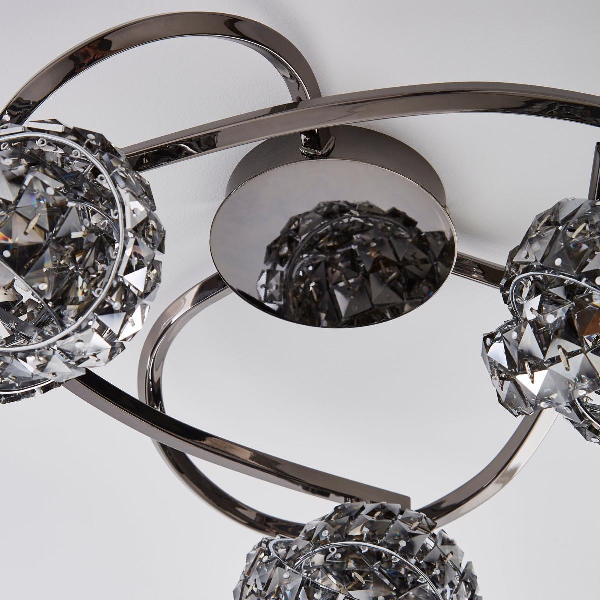 Cecilie Ceiling Fitting Dark Chrome Chrome – image 4