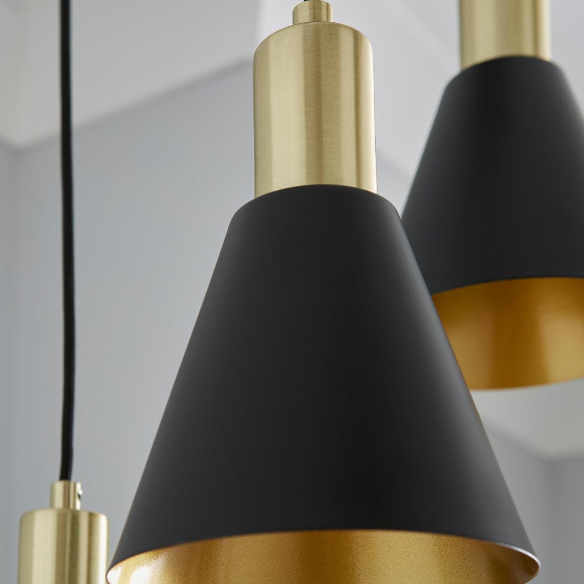 Santi Cluster Ceiling Fitting Black – image 3