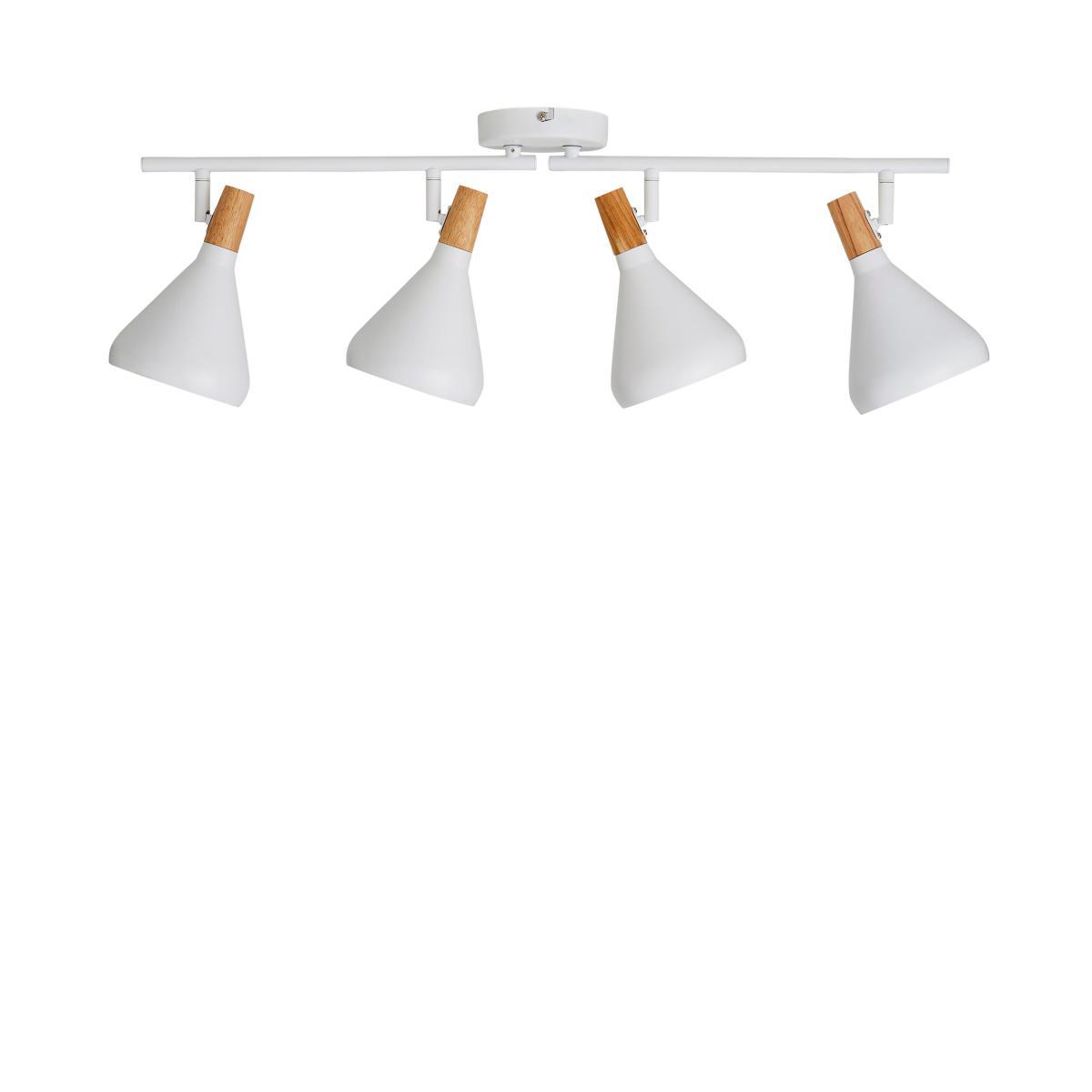 Wolston 4 Light Spotlight Bar White – image 5