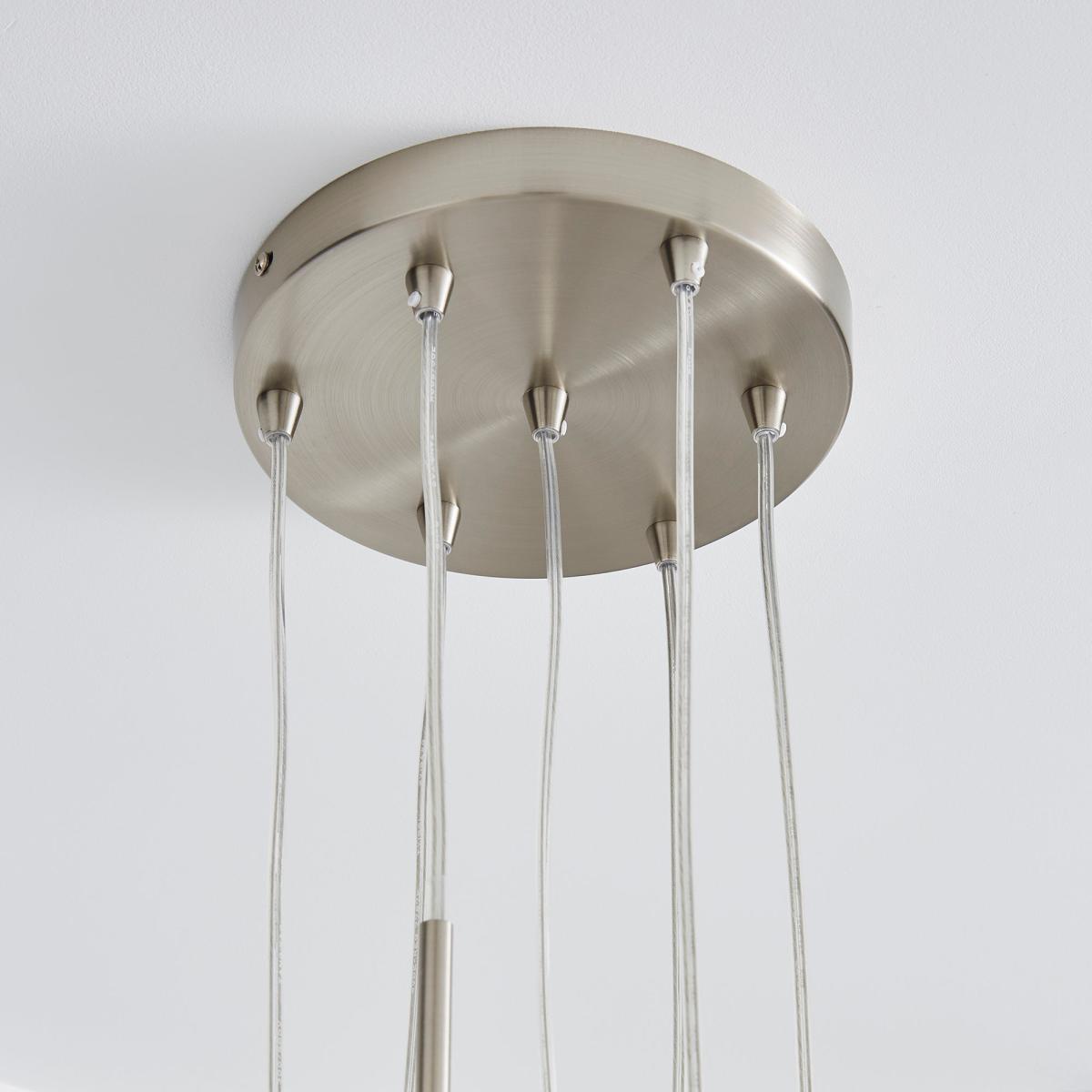 Cooper Smoked Glass Cluster Ceiling Fitting Grey – image 4
