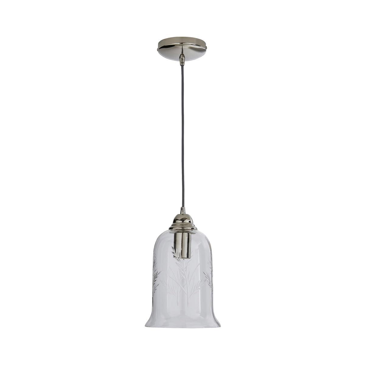 Dorma Darwell Etched Glass Ceiling Fitting Clear – image 4
