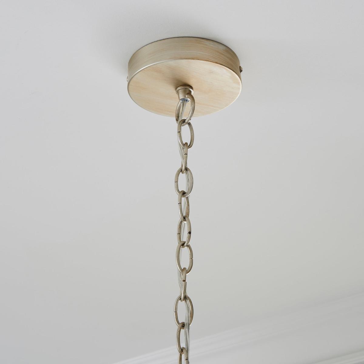 Mase Bell 1 Light Pendant Glass Ceiling Fitting Clear – image 4
