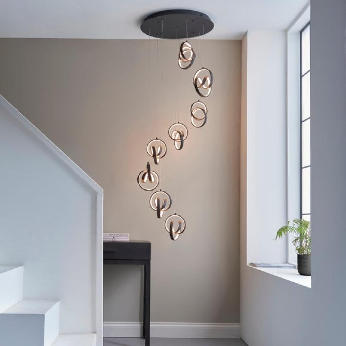 Return - Vogue Rocco 8 Light Cluster Ceiling Light – image 3