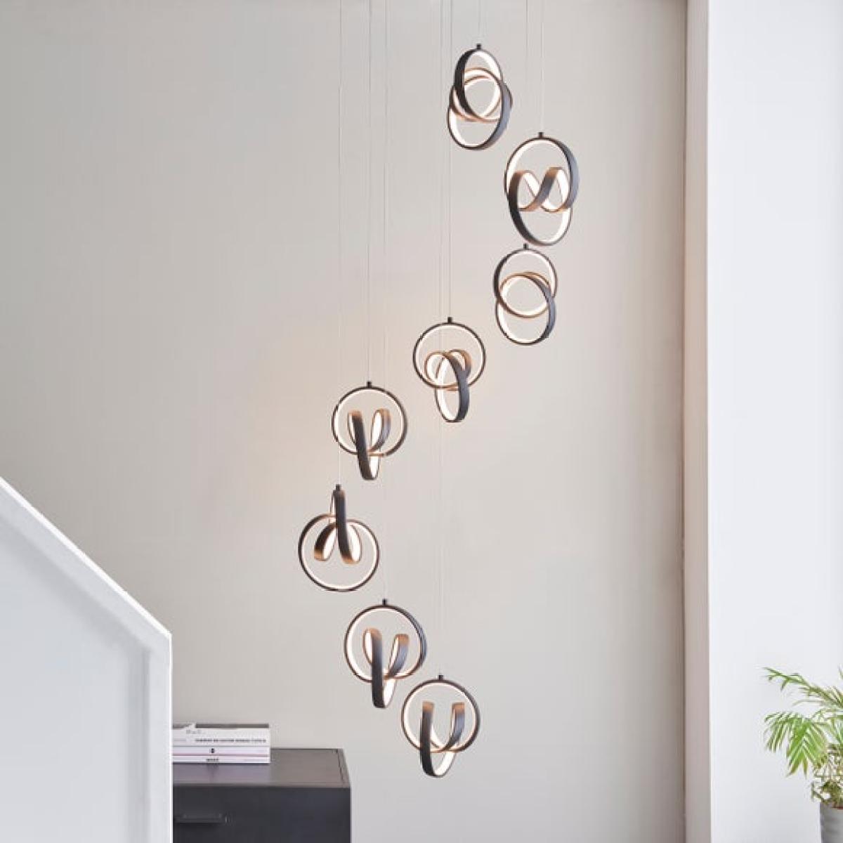 Return - Vogue Rocco 8 Light Cluster Ceiling Light – image 4