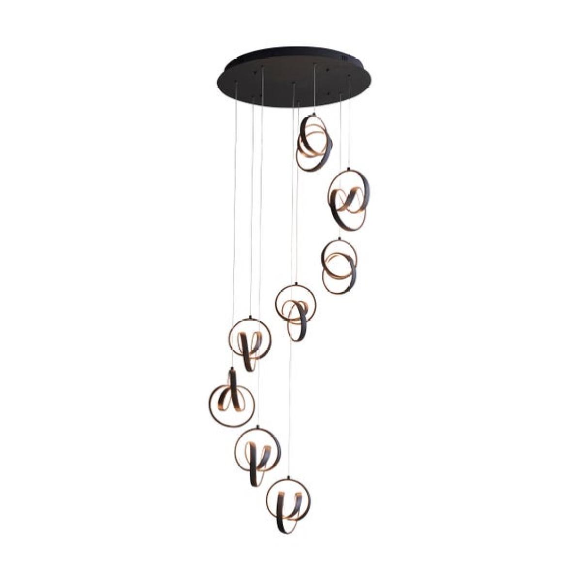 Return - Vogue Rocco 8 Light Cluster Ceiling Light – image 8