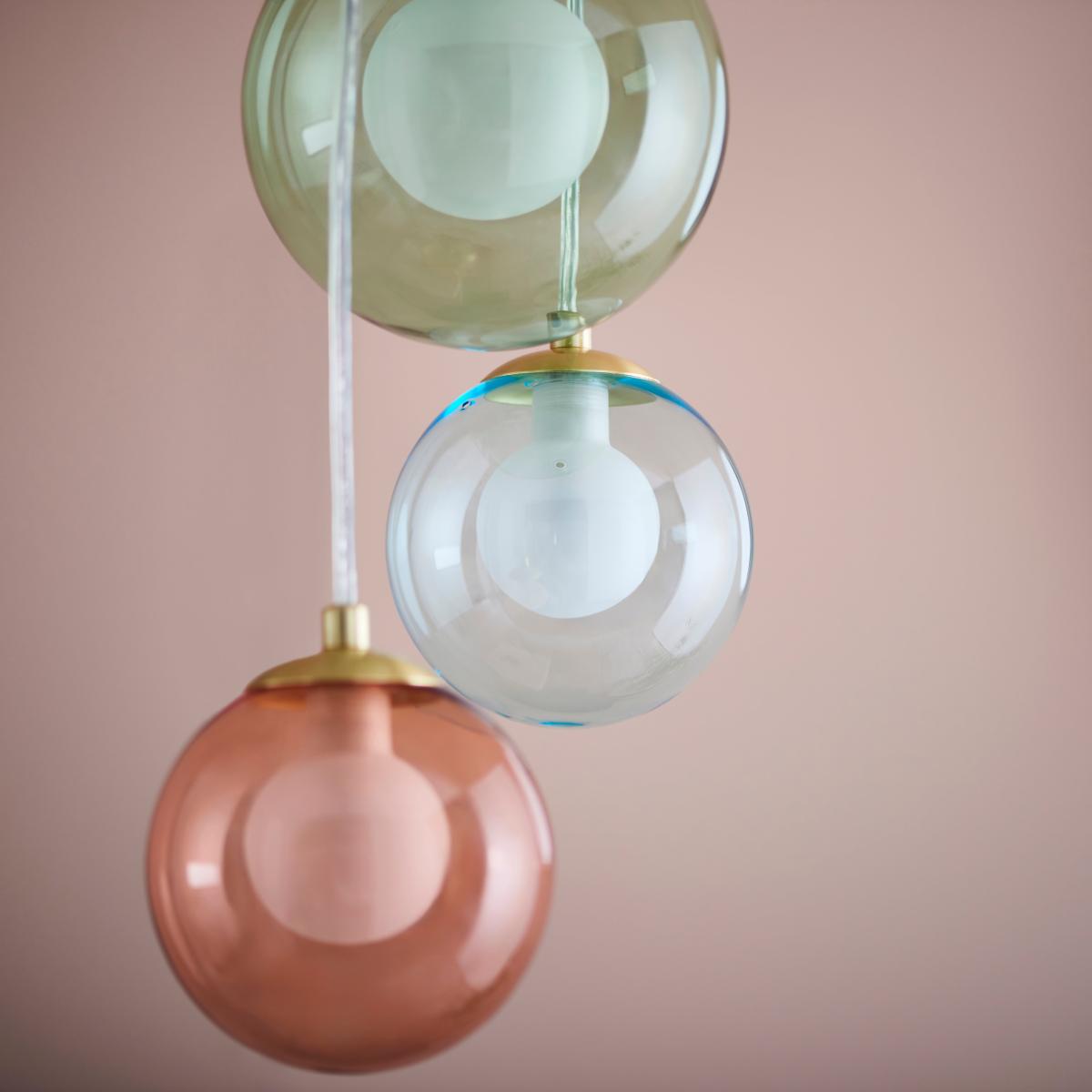 Eliza 5 Light Dimmable Cluster Pendant Light MultiColoured – image 4