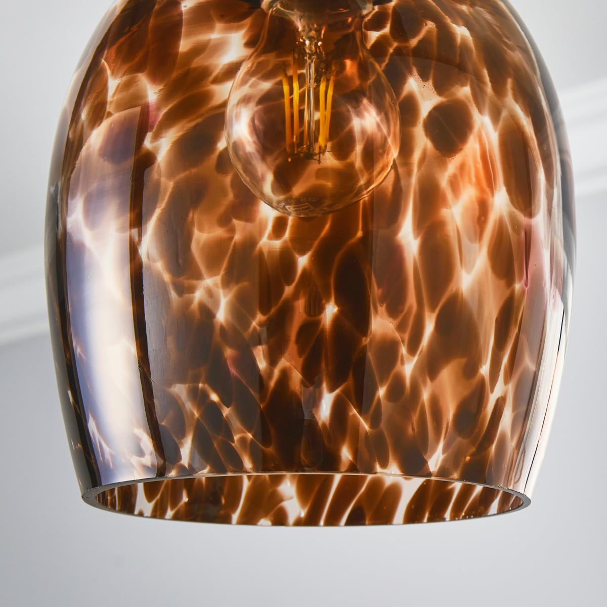 Lilo Easy Fit Pendant Shade Brown – image 3