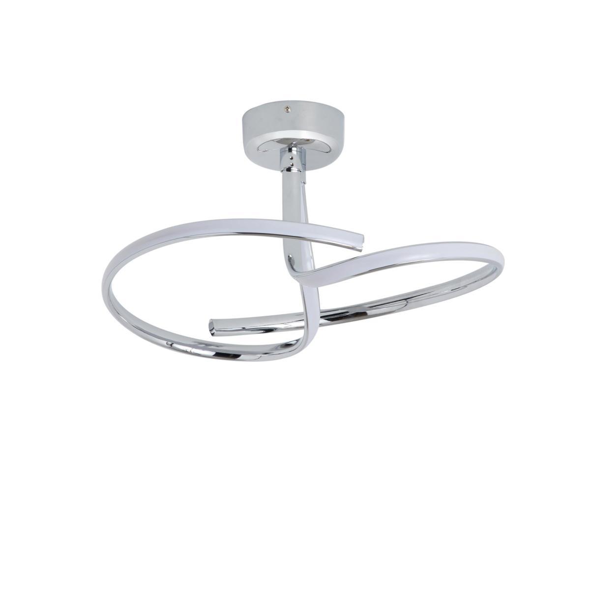 Cortez 2 Arm LED Ceiling Fitting Chrome Silver – image 5
