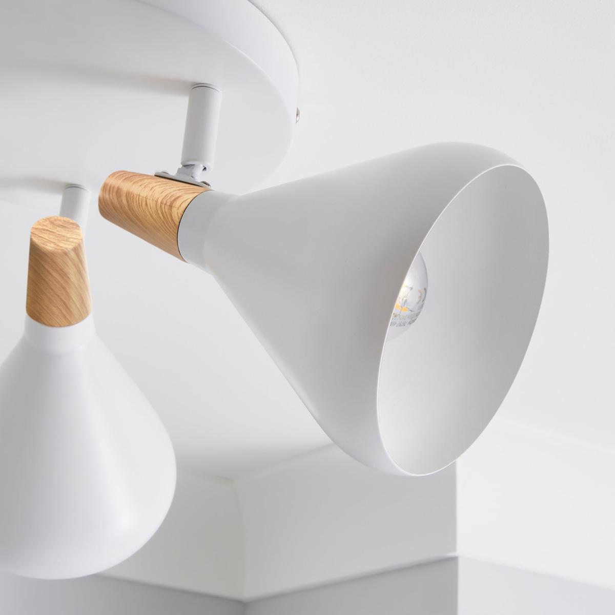 Elements Wolston 3 Light Semi Flush Spotlight – image 2
