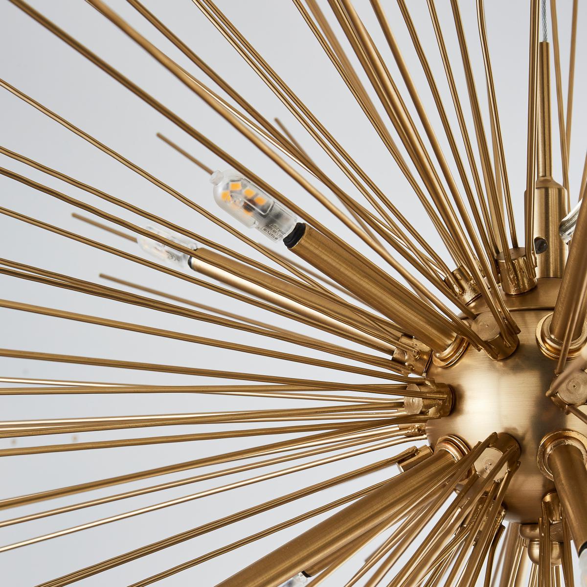 Deja Sputnik 12 Light Ceiling Fitting Gold – image 3