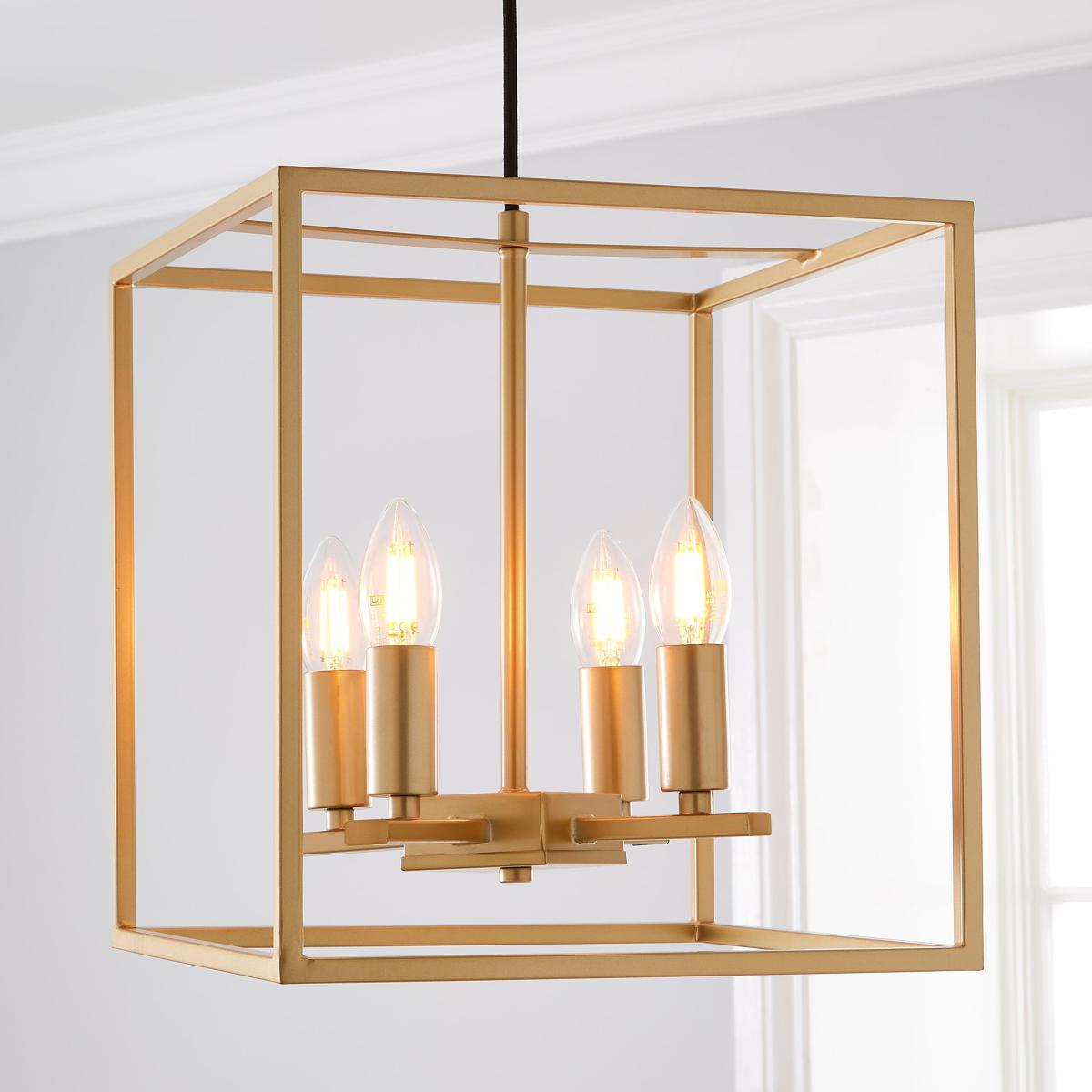 Madrid 4 Light Ceiling Fitting Gold – image 1
