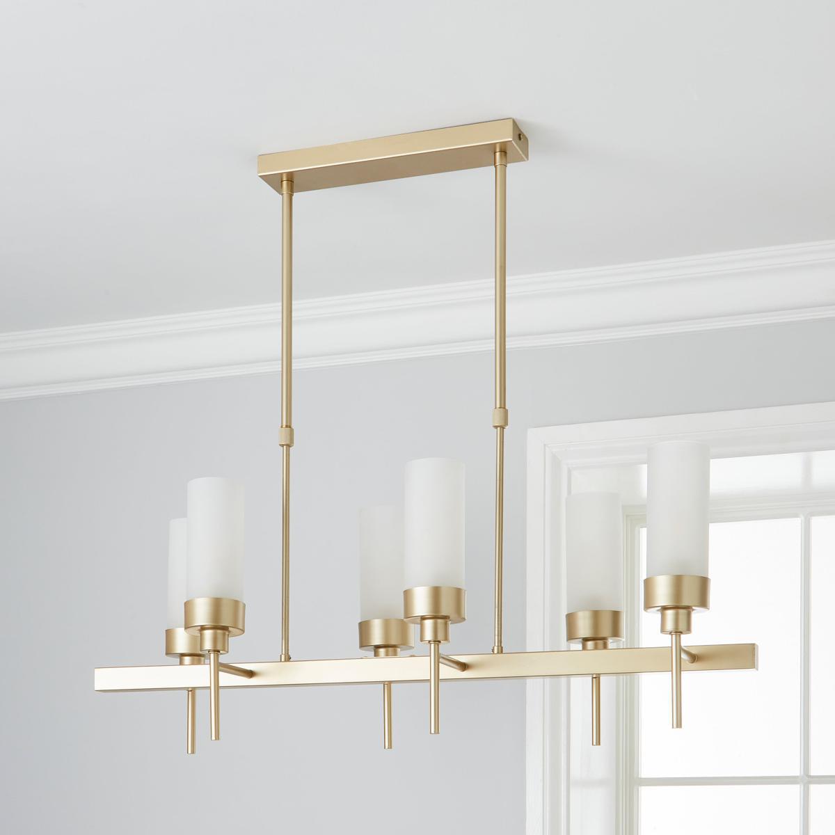 Cavendish 6 Light Ceiling Fitting Gold – image 2