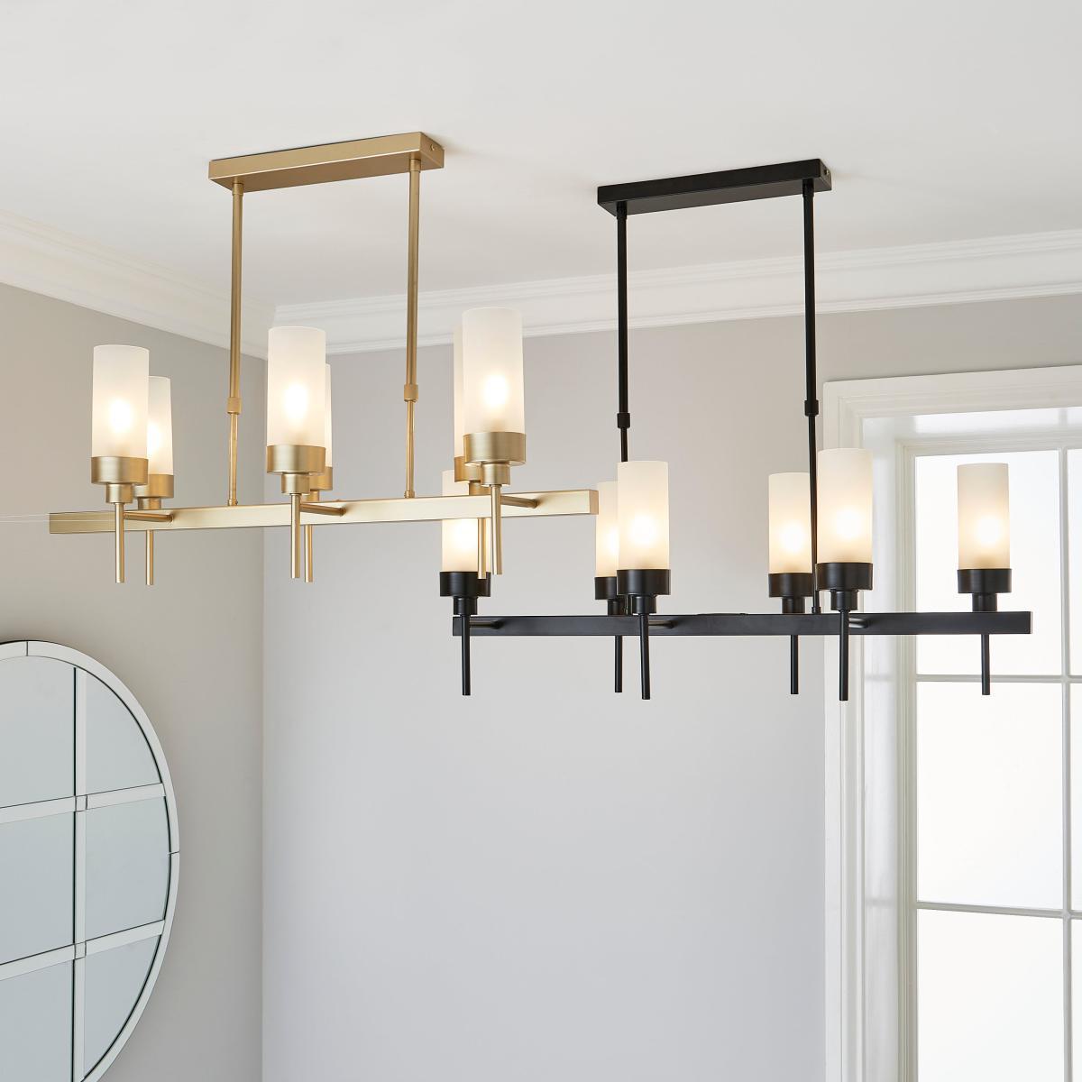 Cavendish 6 Light Ceiling Fitting Gold – image 6