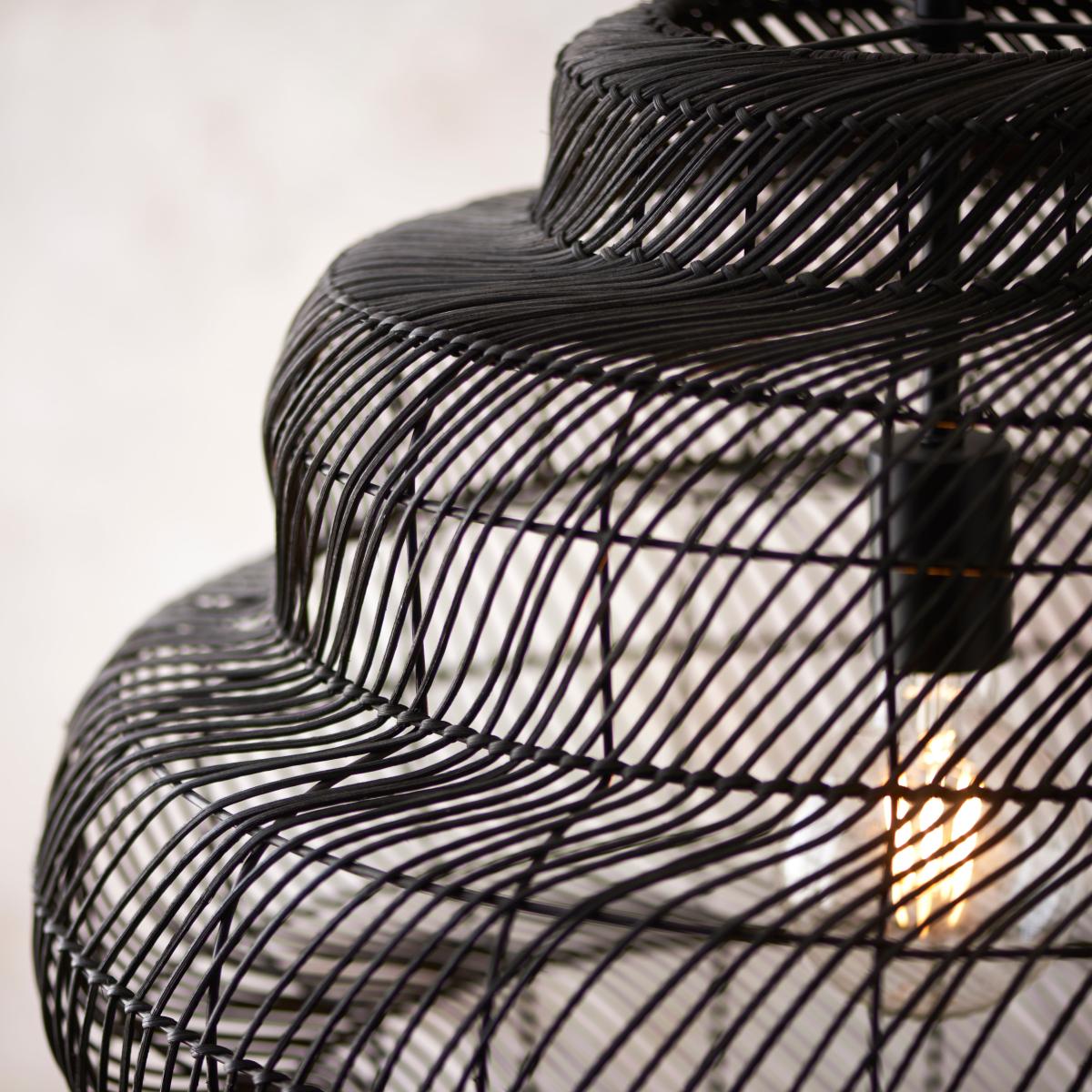 Vogue Reese Black Wire Pendant Light Black – image 5