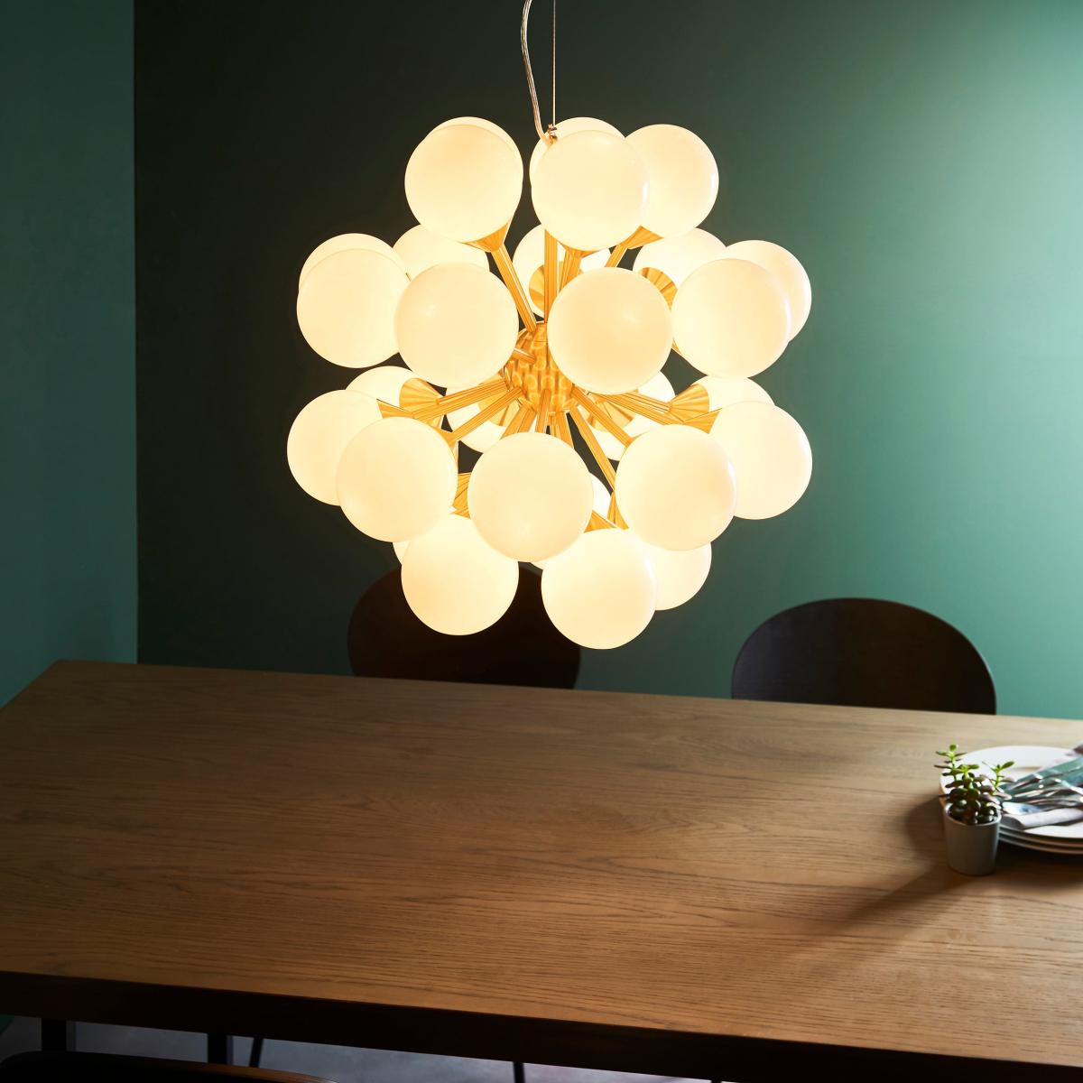 Vogue Elberton 28 Light Pendant Light Gold – image 2