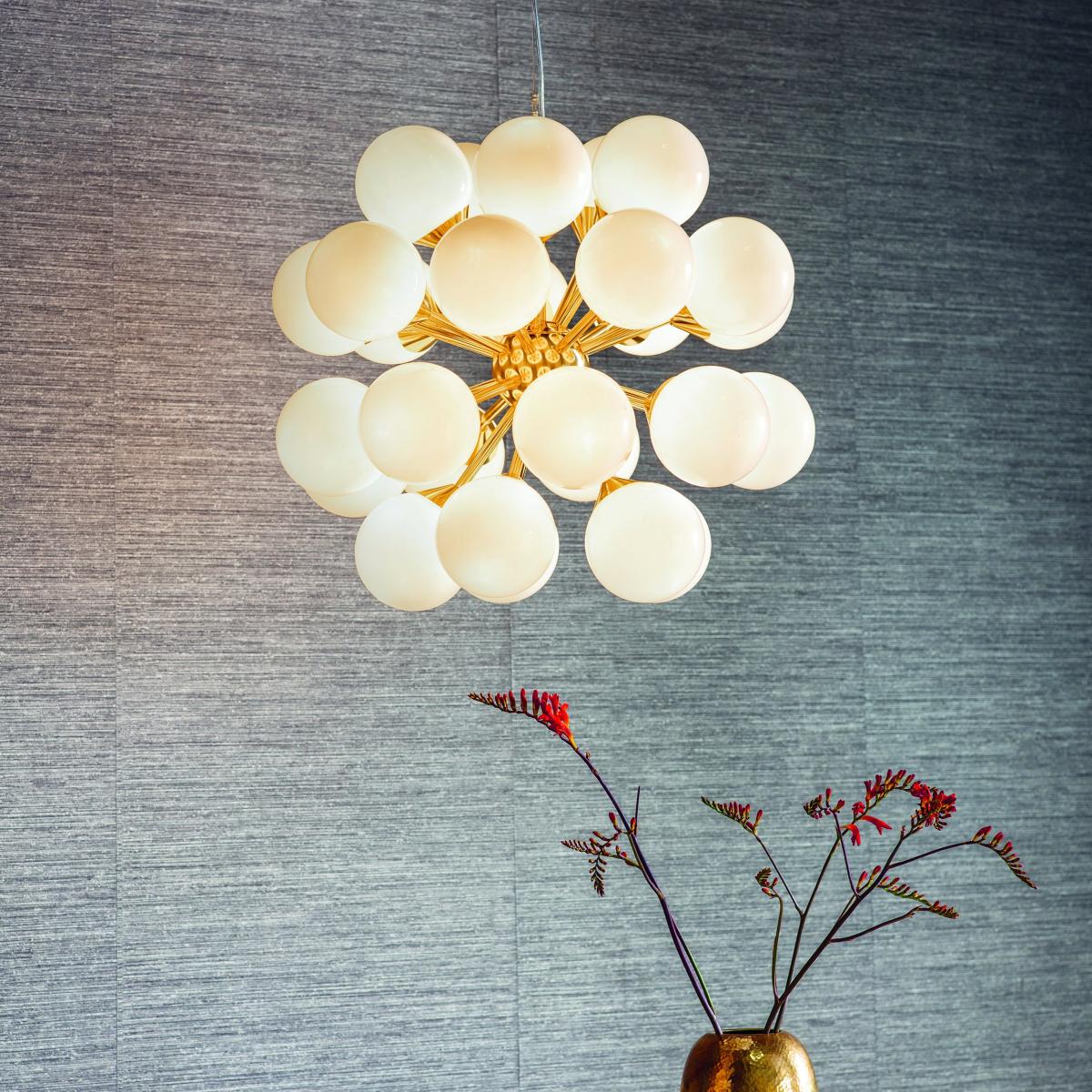 Vogue Elberton 28 Light Pendant Light Gold – image 3