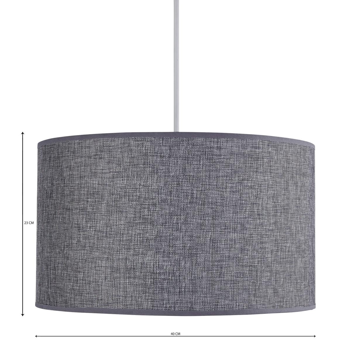 Carrie 40cm Drum Shade White – image 4