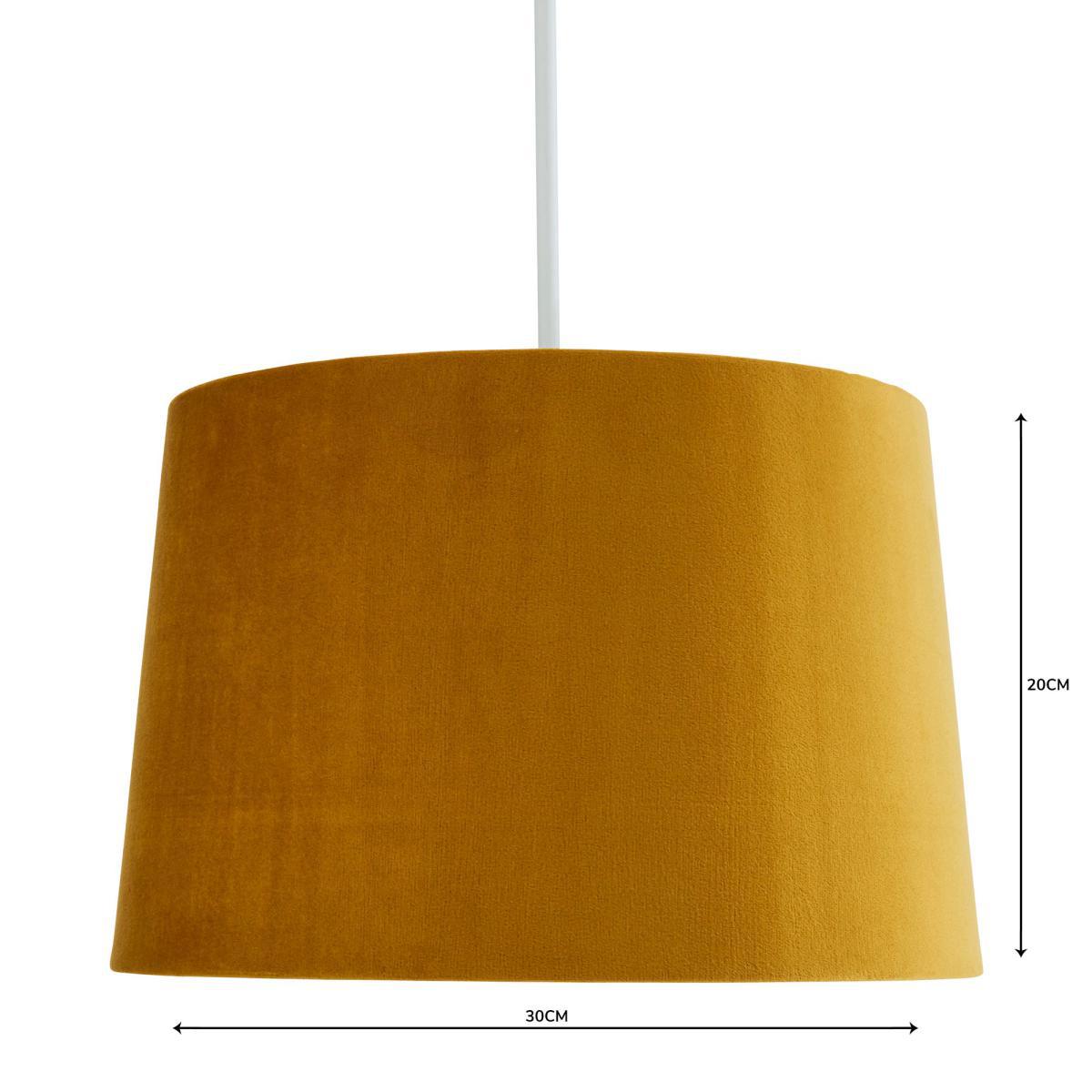 Isla 30cm Tapered Ochre Shade Yellow – image 4