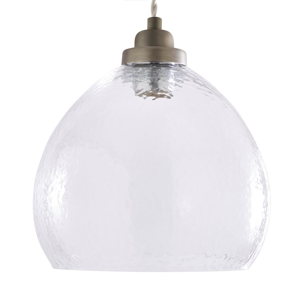 Fentress Recycled Glass Easy Fit Pendant Light Clear – image 6