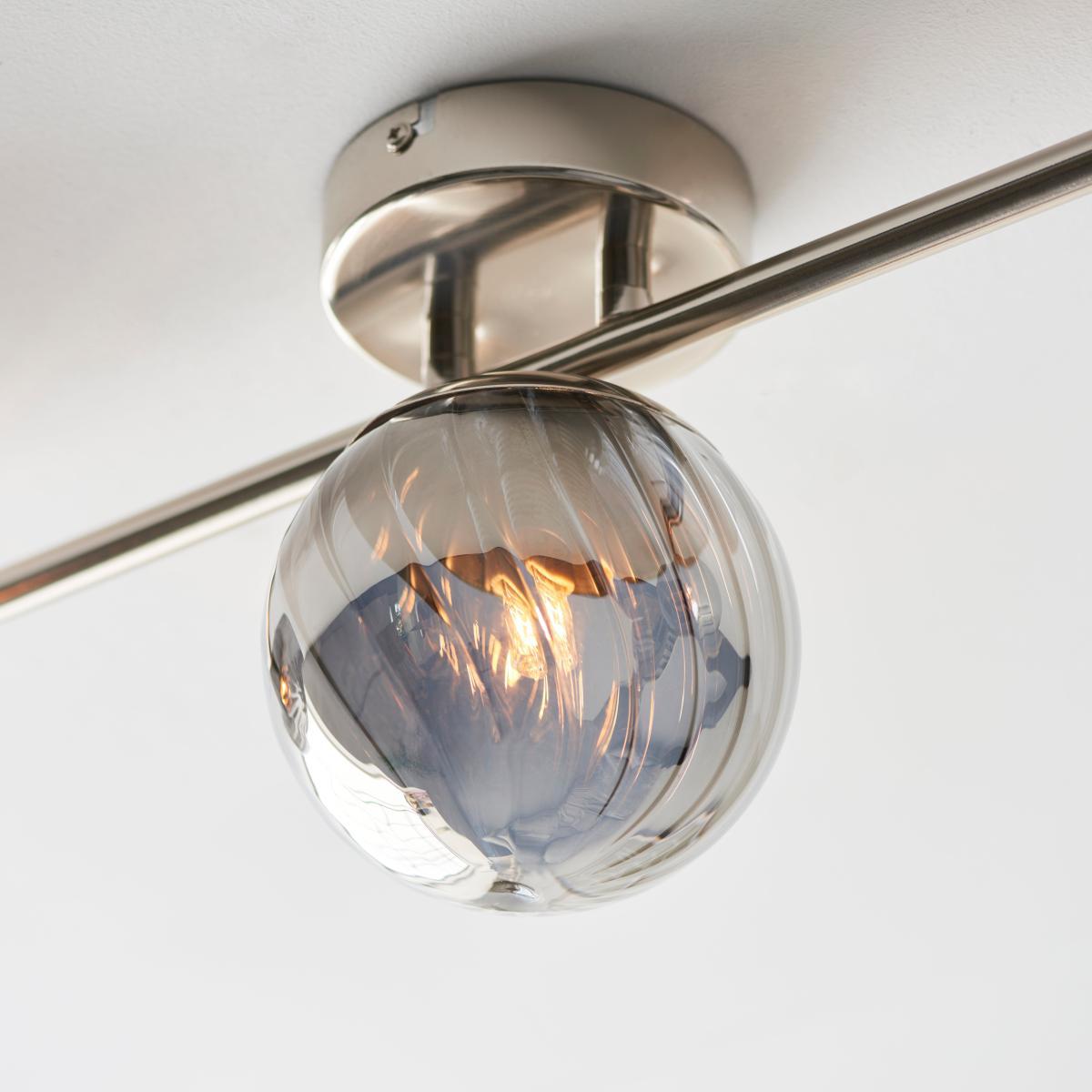 Marie 3 Light Spotlight Bar Silver – image 4