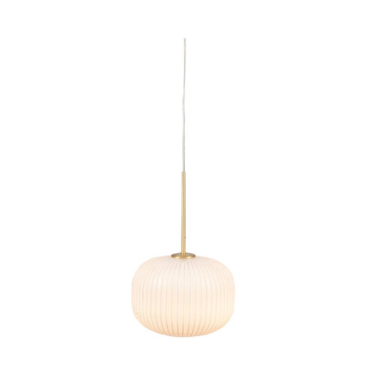 Return - Bella Ribbed Squoval Pendant Light – image 2