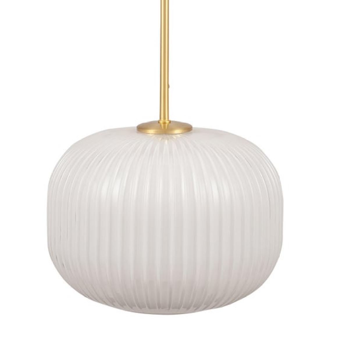 Return - Bella Ribbed Squoval Pendant Light – image 4